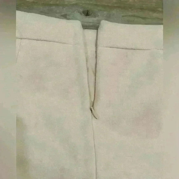 White House Black Market Pink Asymmetric Hem Zipper Detail Skirt size 6 - Picture 2 of 9